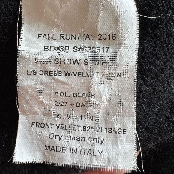 Rare Ralph Lauren Purple Label Runway Fall 2016 USA Show Sample Made in Italy - Picture 7 of 7